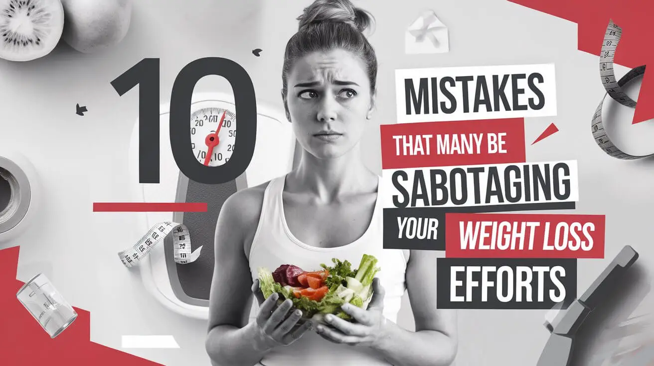 10 Mistakes That May Be Sabotaging Your Weight Loss Efforts