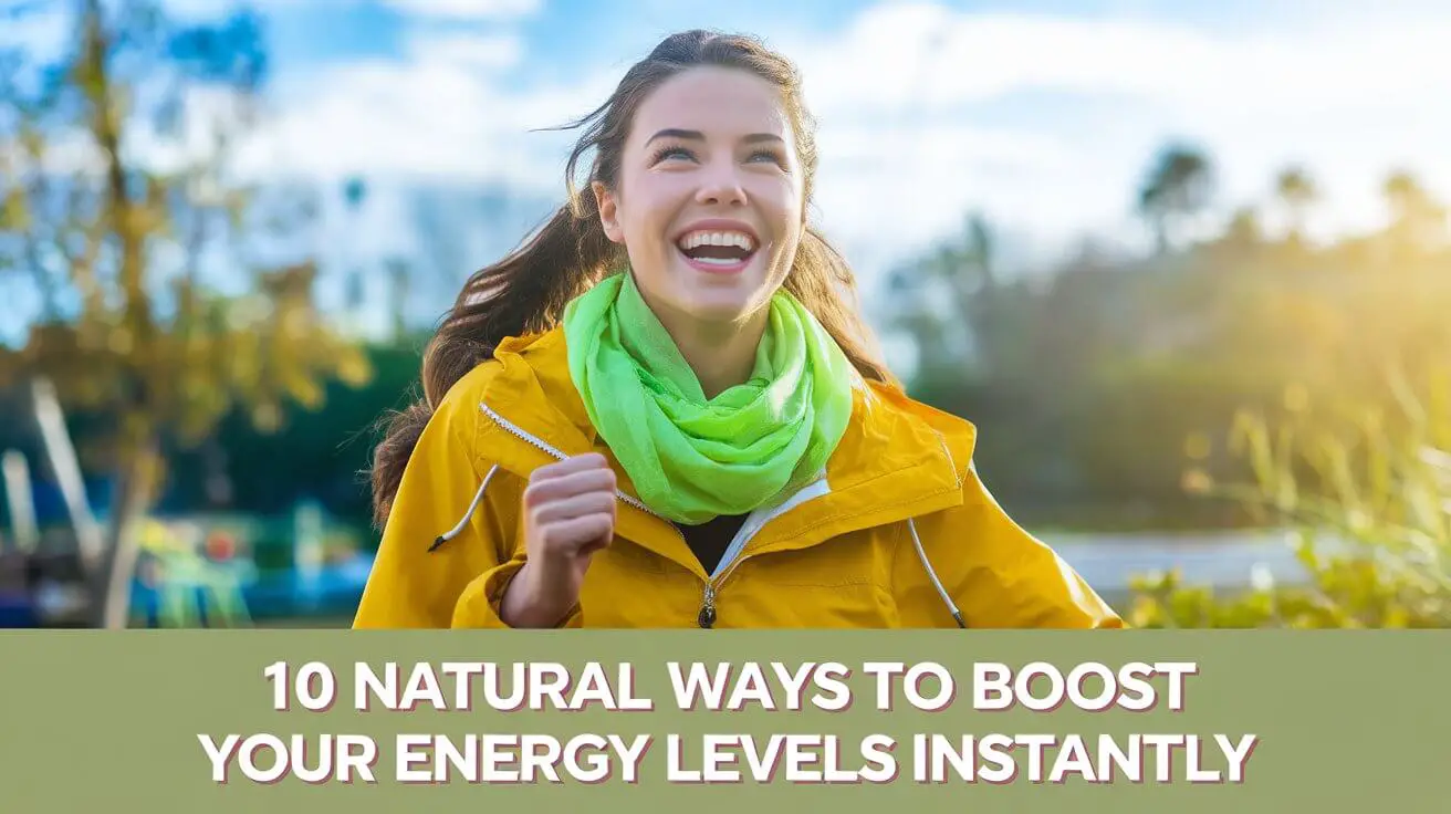 10 Natural Ways to Boost Your Energy Levels Instantly