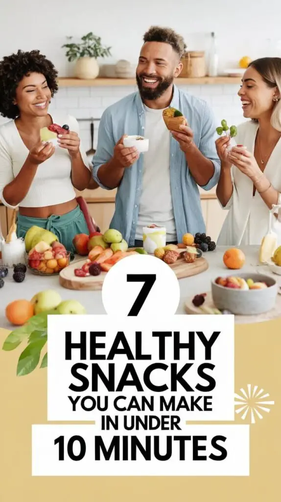 7 Healthy Snacks You Can Make in Under 10 Minutes