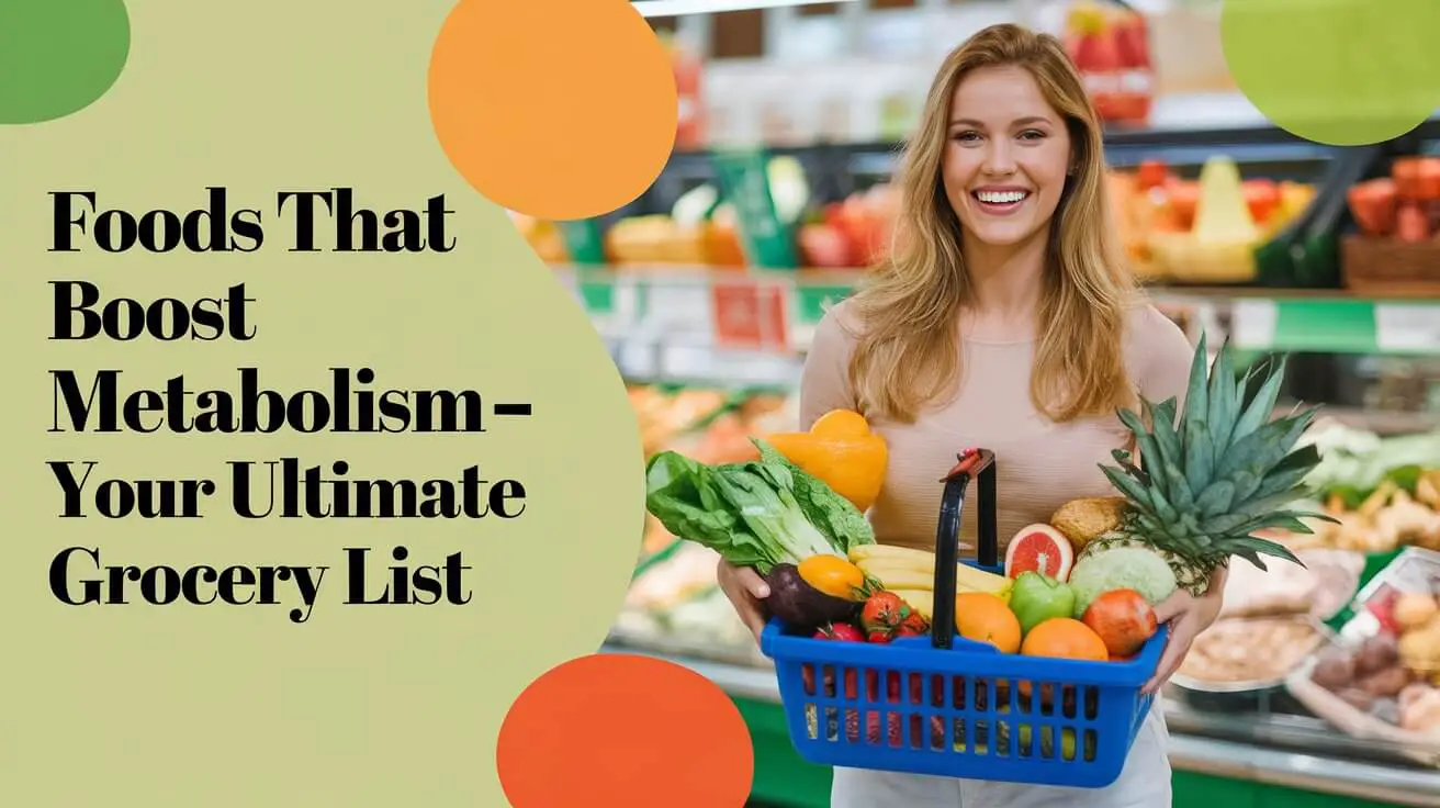 Foods That Boost Metabolism--Your Ultimate Grocery List