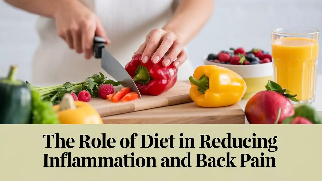 The Role of Diet in Reducing Inflammation and Back Pain