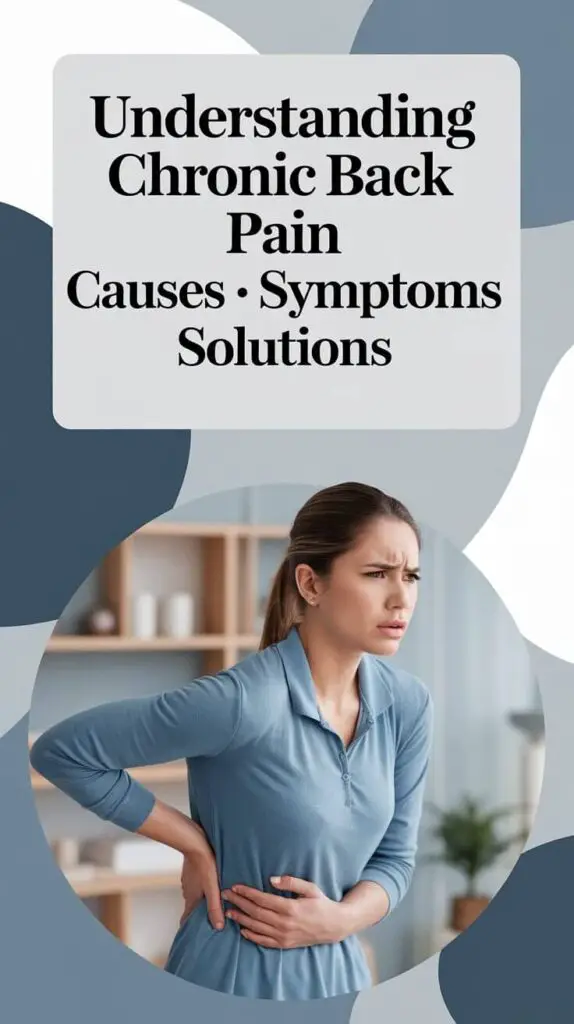 Understanding Chronic Back Pain-Causes-Symptoms-Solutions